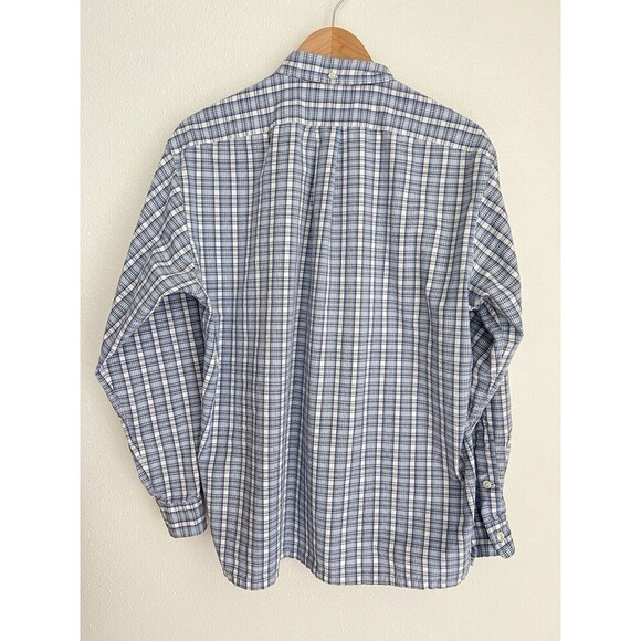Vintage Ralph Lauren Greggor Shirt Mens Medium Plaid Button Down Long Sleeve - Picture 5 of 8